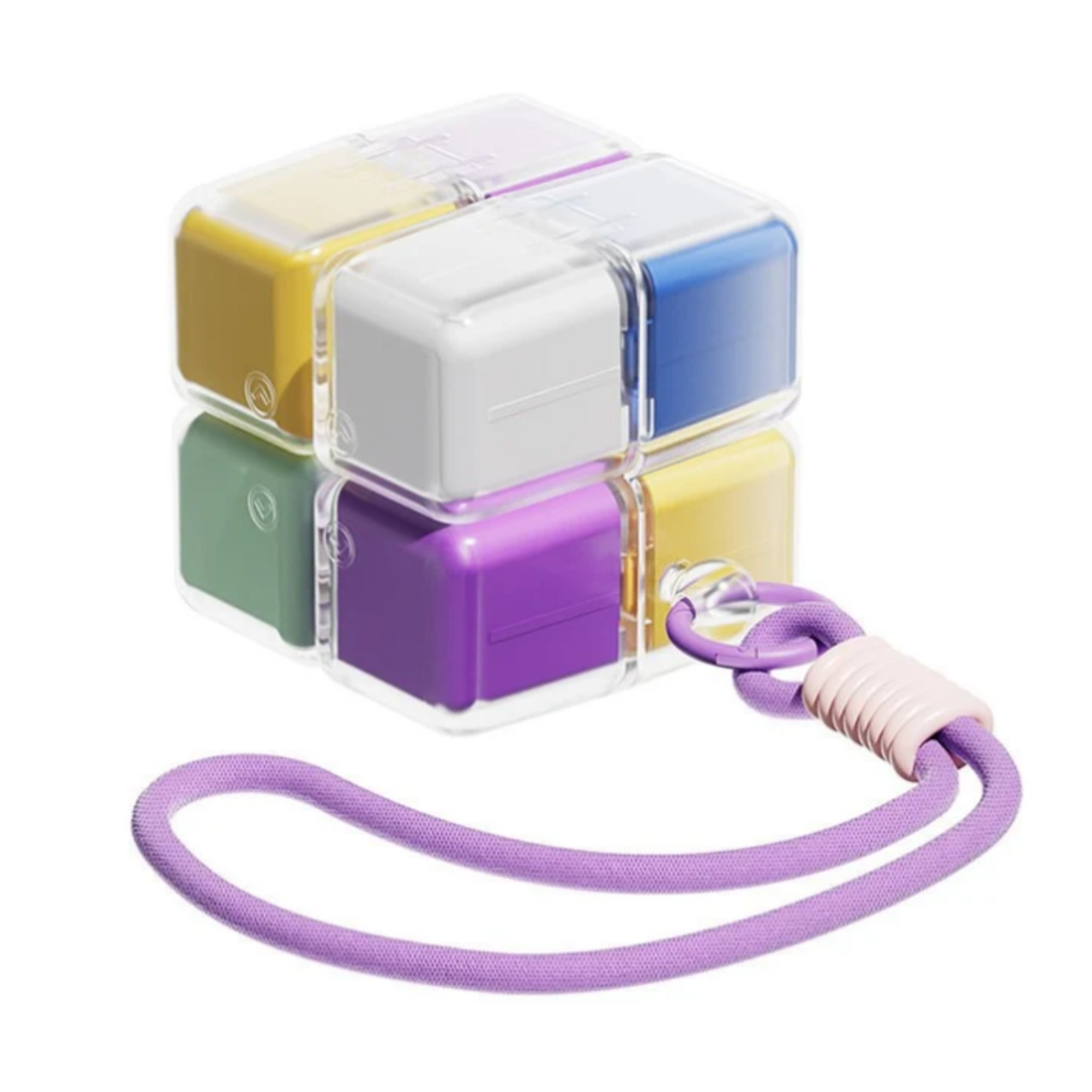 KubiSafe™- Kubischer Pillenorganizer